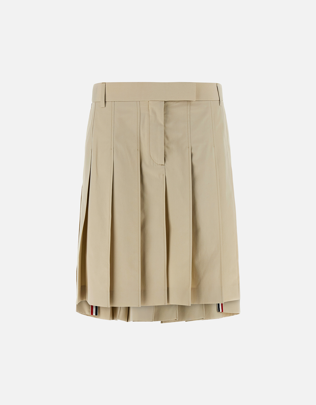 Thom Browne プリーツコットンミニスカート (すべての新品) IFCHIC.COM