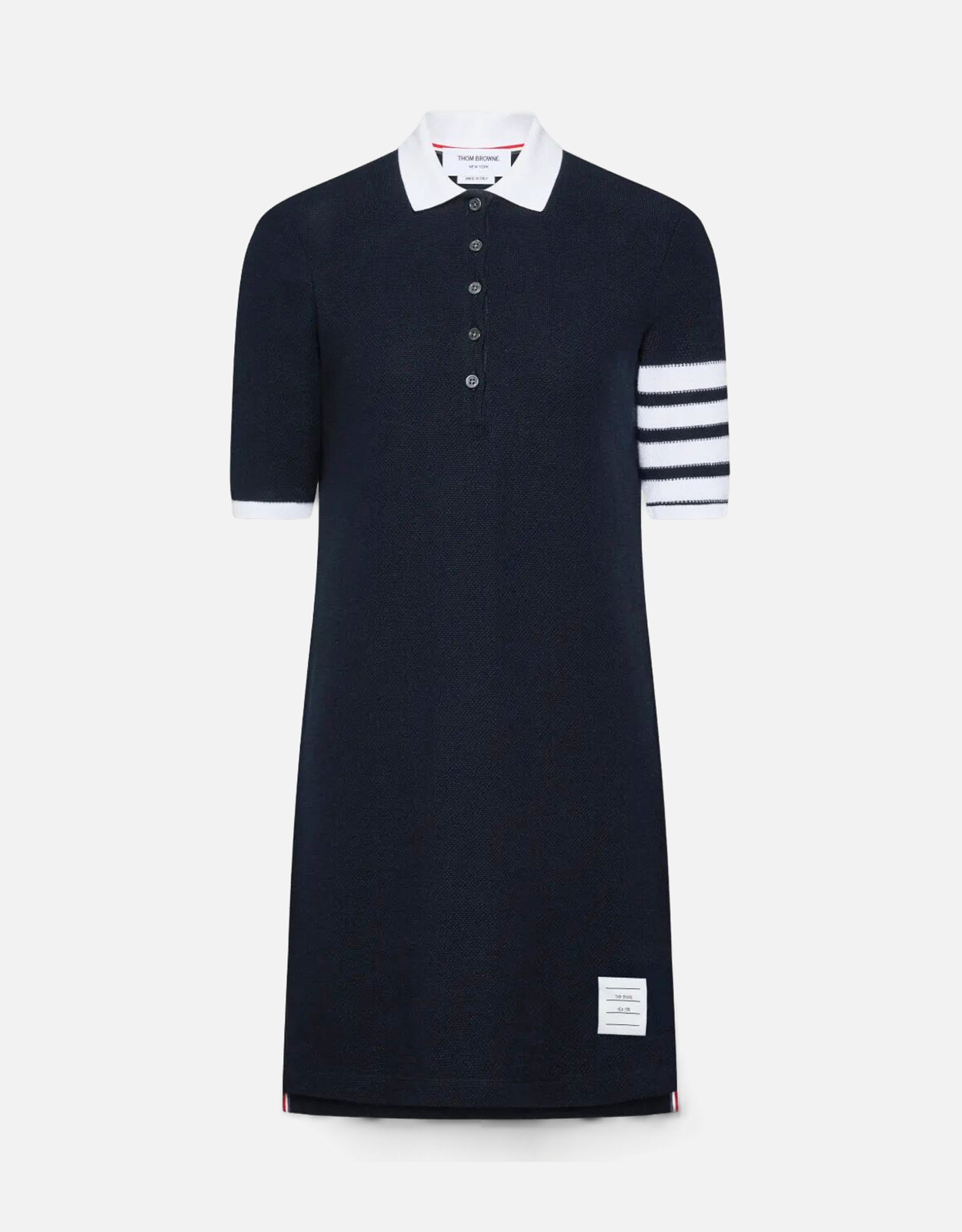 Thom Browne - Classic Pique Stripe Polo Dress