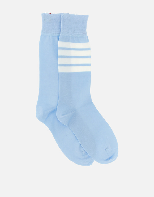 Thom Browne コットン4バー ミッドカーフソックス () IFCHIC.COM