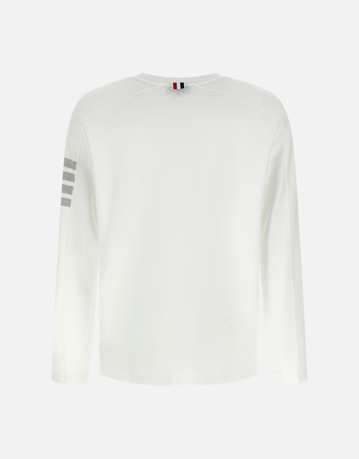 Thom Browne メンズミラノコットン4バー長袖Tシャツ (すべての新品