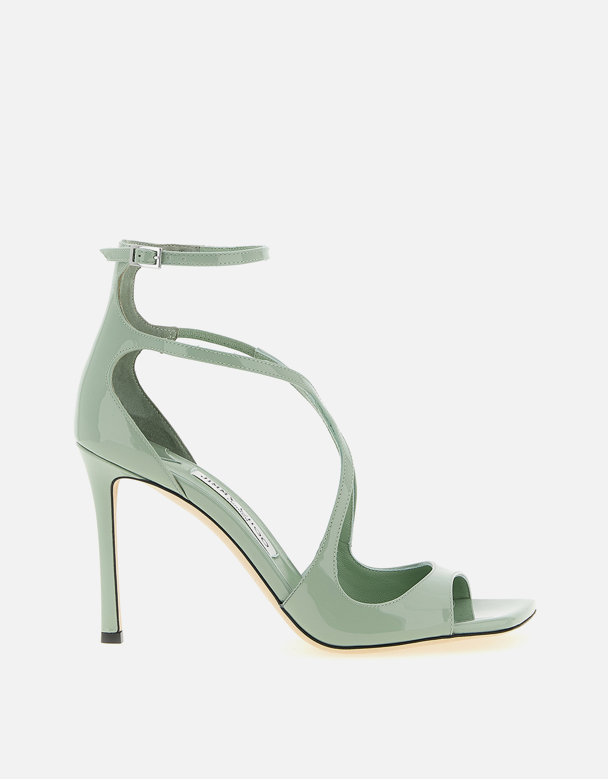JIMMY CHOO Azia パテントレザーサンダル () IFCHIC.COM