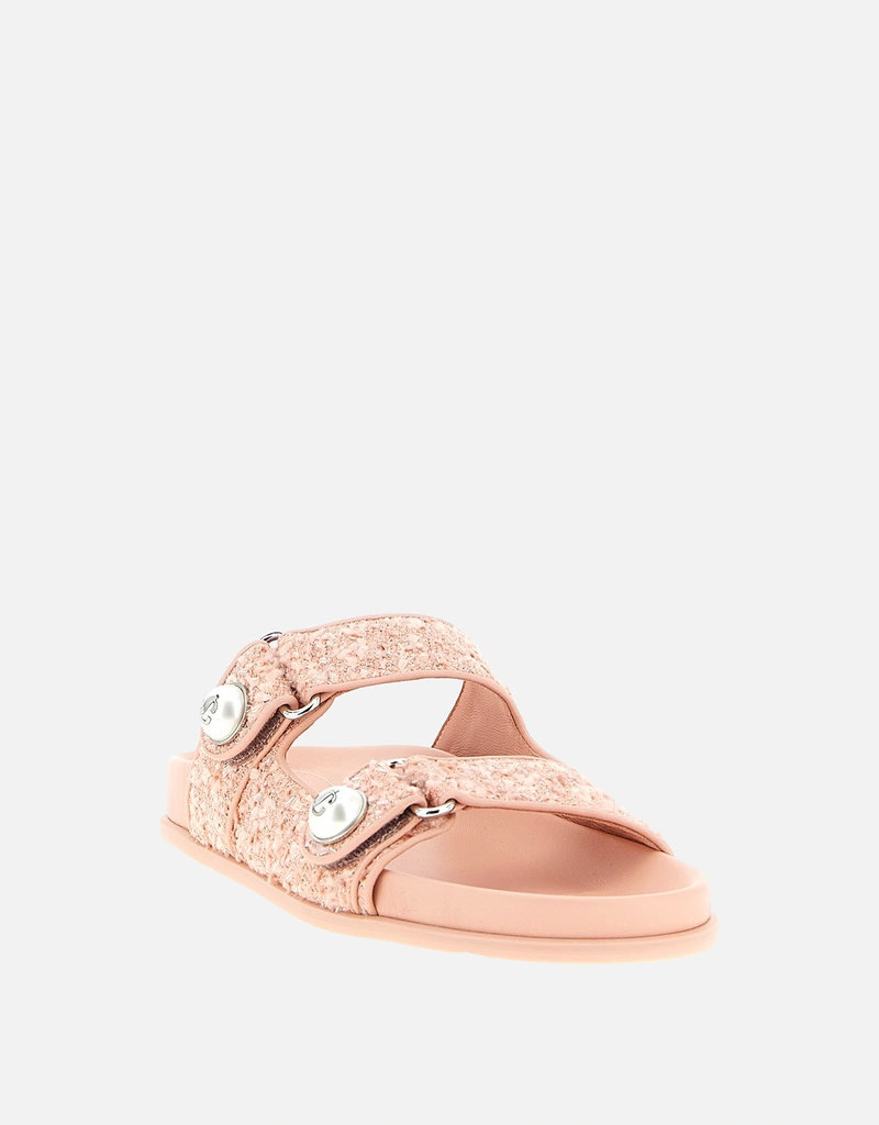 JIMMY CHOO Fayence ツイードサンダル () IFCHIC.COM