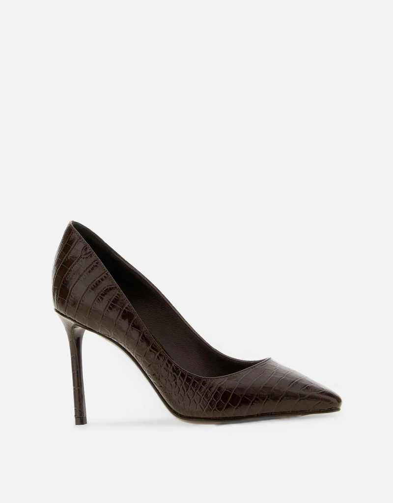JIMMY CHOO チョコレートレザー Romy 85 パンプス () IFCHIC.COM