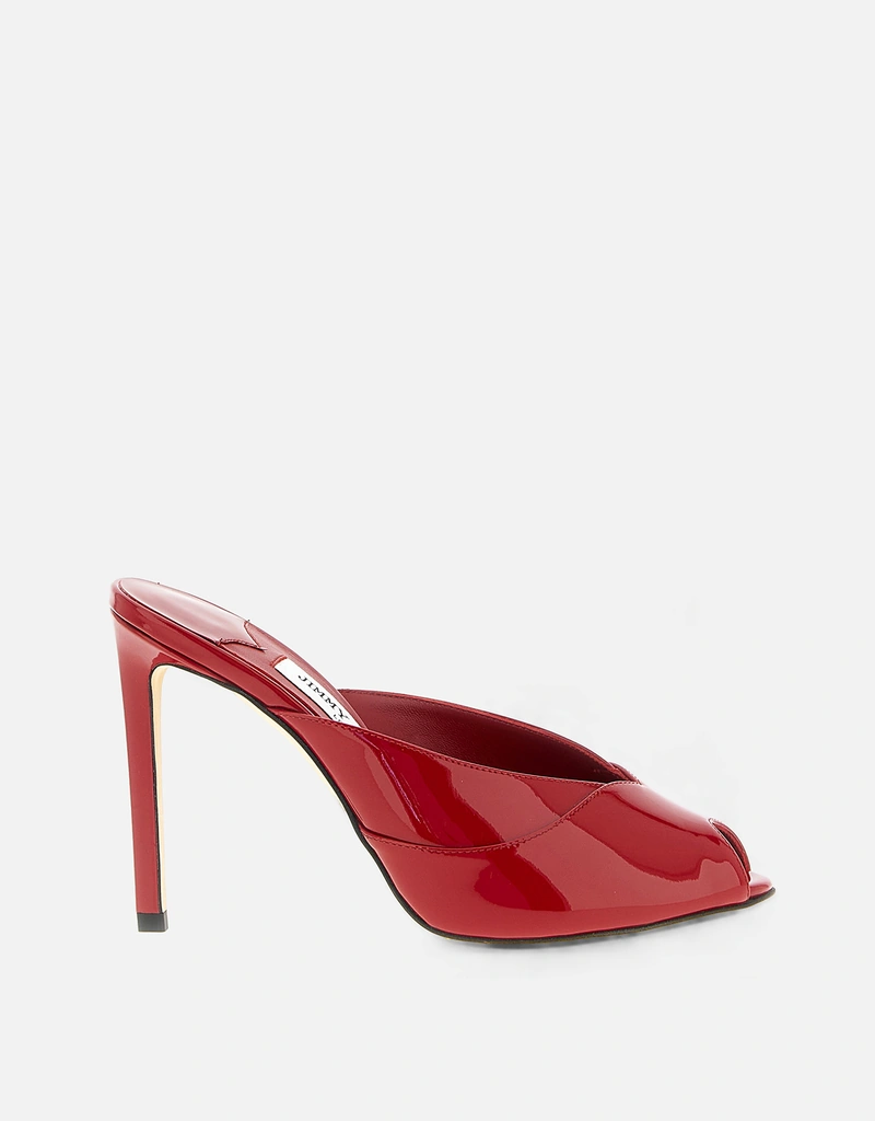 JIMMY CHOO Brigitte パテントレザー サボ () IFCHIC.COM