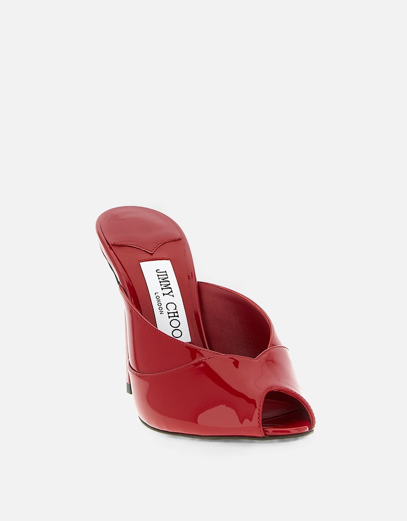 JIMMY CHOO Brigitte パテントレザー サボ () IFCHIC.COM