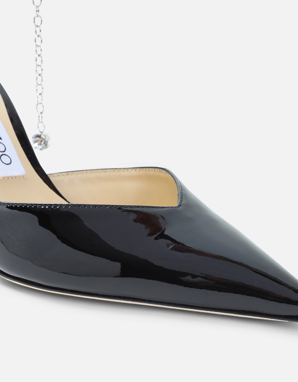 JIMMY CHOO パテントレザークリスタルパンプス (すべての新品,シューズ