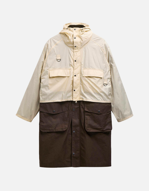 Barbour メンズBarbour x Kaptain Sunshine コットン ワックス加工