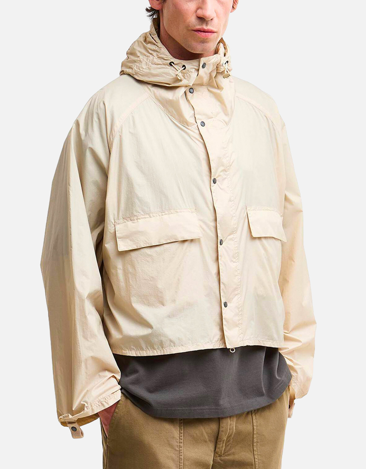 Barbour メンズBarbour x Kaptain Sunshine コットン ワックス加工