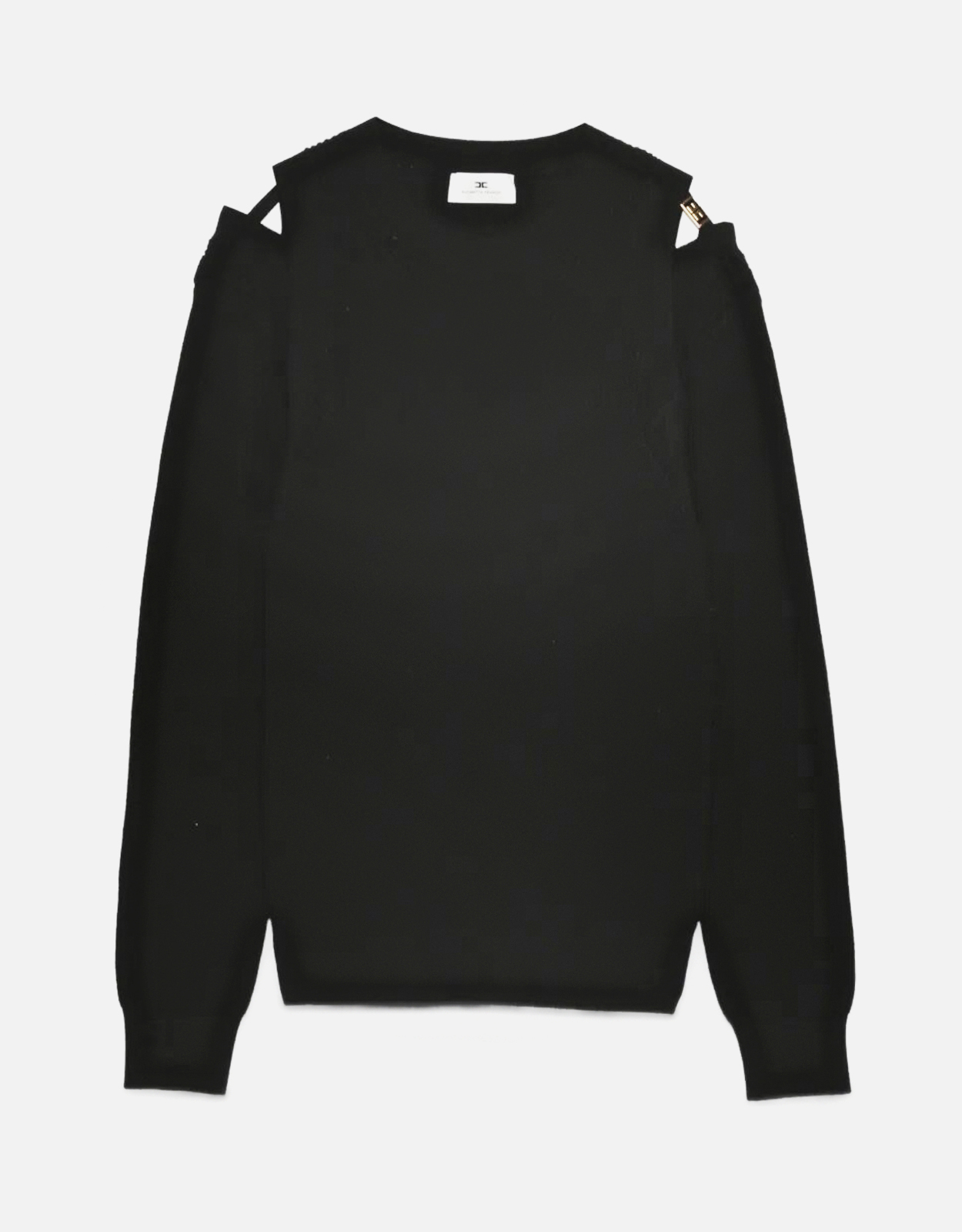 Elisabetta Franchi Knit Sweatshirt With Cut-Outs (All New In