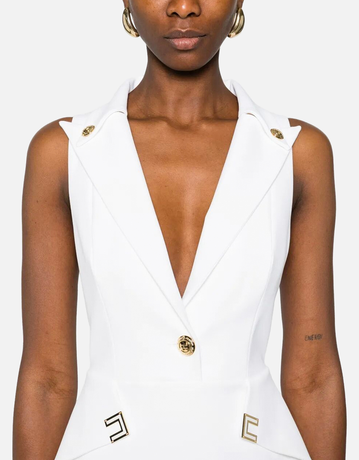 Elisabetta Franchi ミニスリムフィットダブルレイヤーストレッチ