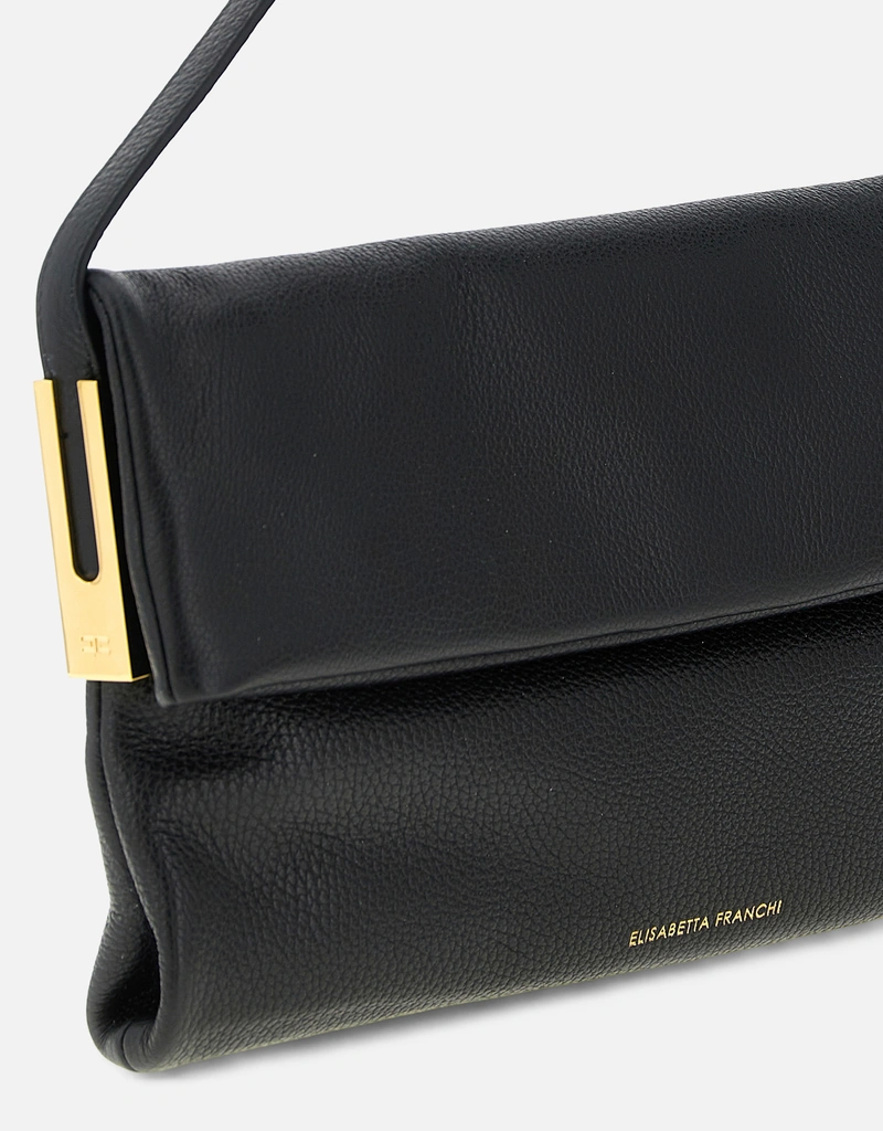 Elisabetta Franchi Logo Shoulder Bag () IFCHIC.COM