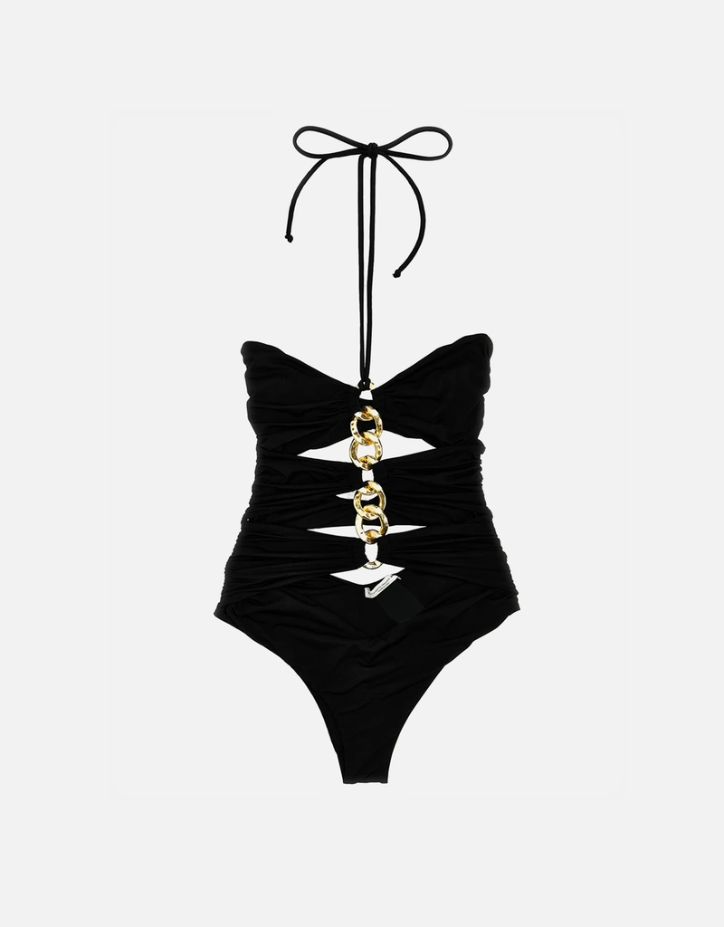 Elisabetta Franchi チェーンワンピース水着 (すべての新品) IFCHIC.COM