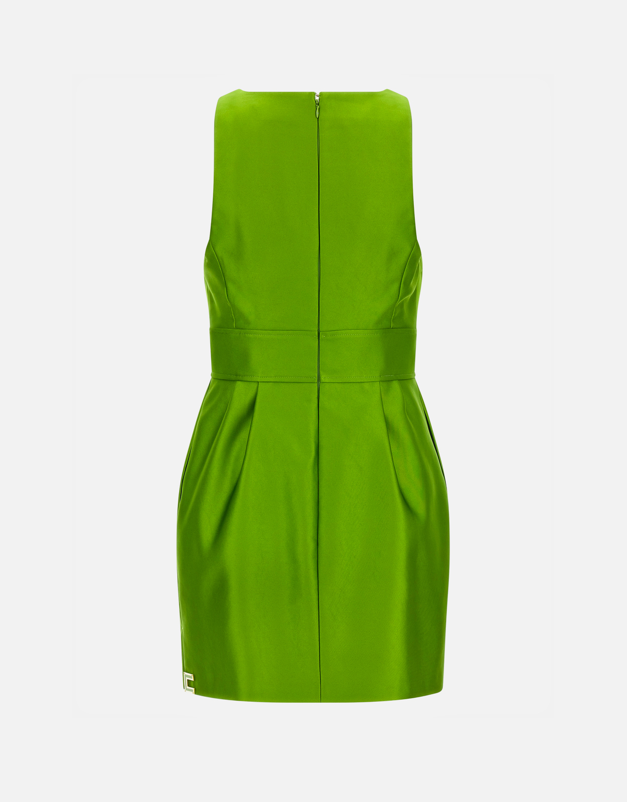 Elisabetta Franchi Duchesse Mini Dress - Green