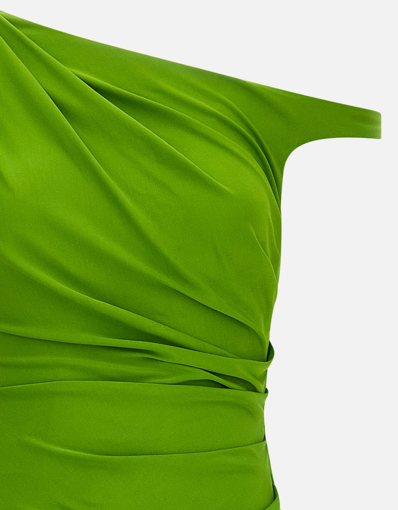 bohme green dress böhme Kimmie Maxi Dress in Chartreuse