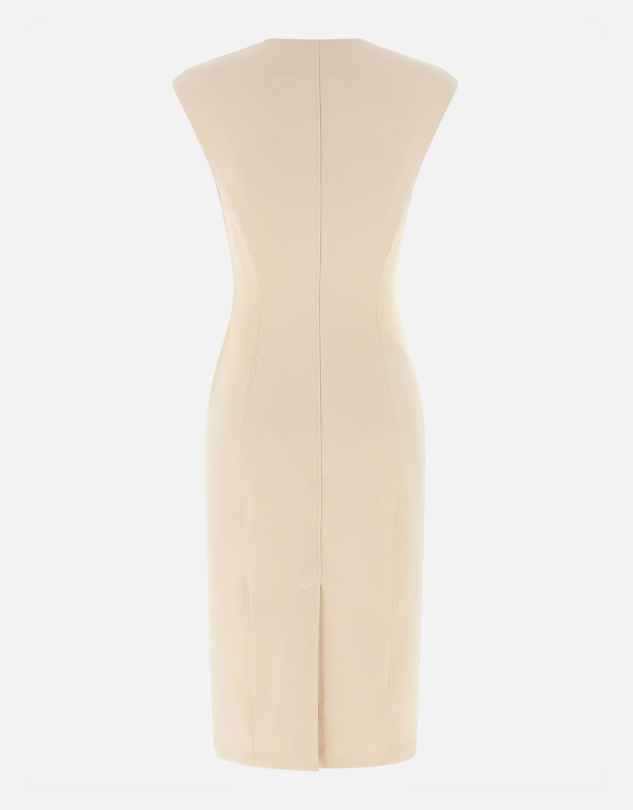 Elisabetta Franchi ダブルレイヤーストレッチクレープ ハートネック