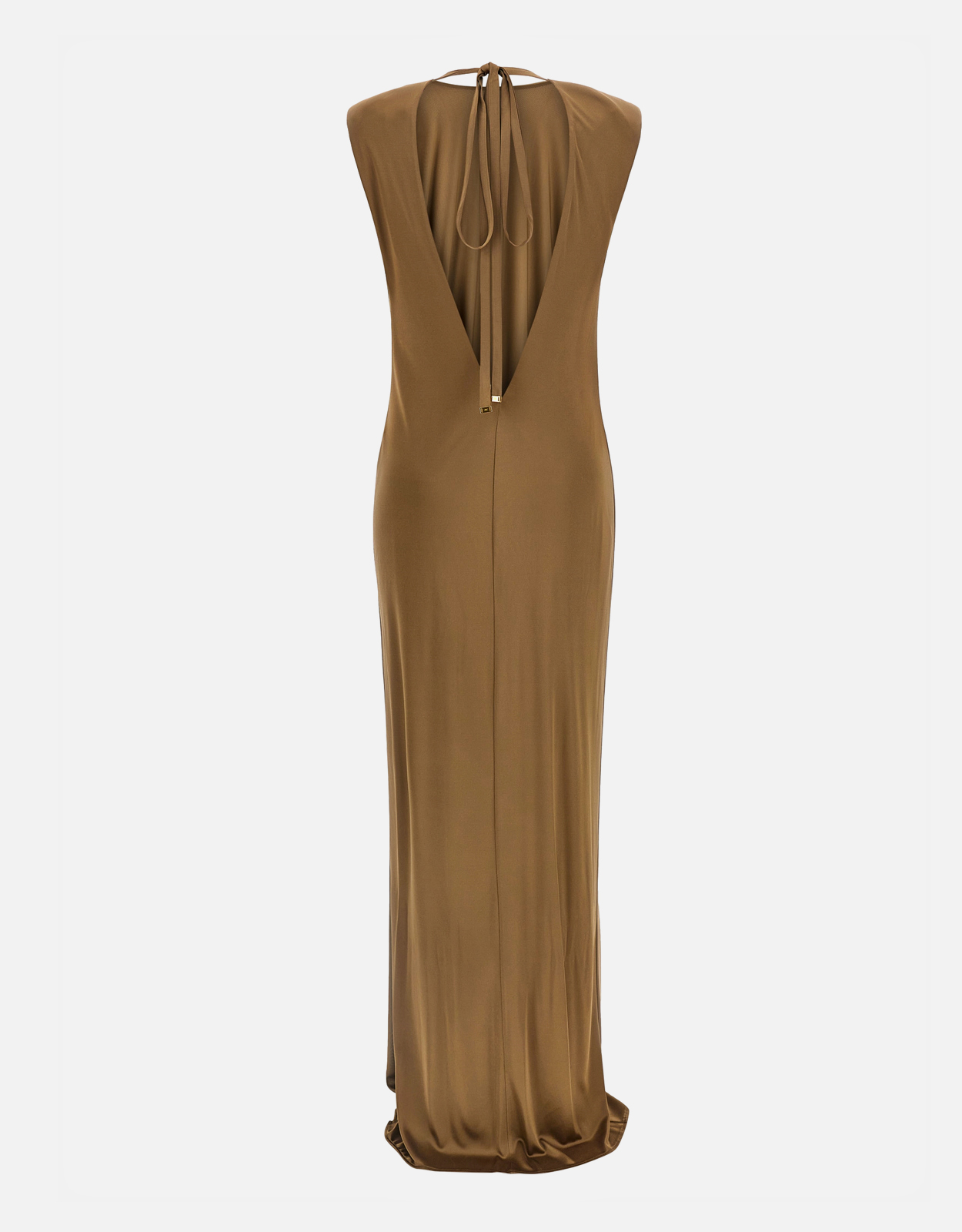 Elisabetta Franchi レッドカーペット シャイニー ビスコース
