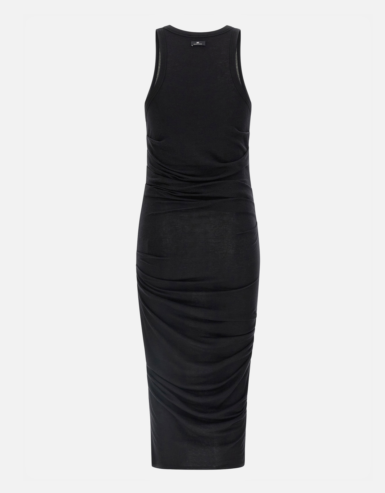 Elisabetta Franchi 刺繡ロゴ付き軽量ジャージードレス (すべての新品
