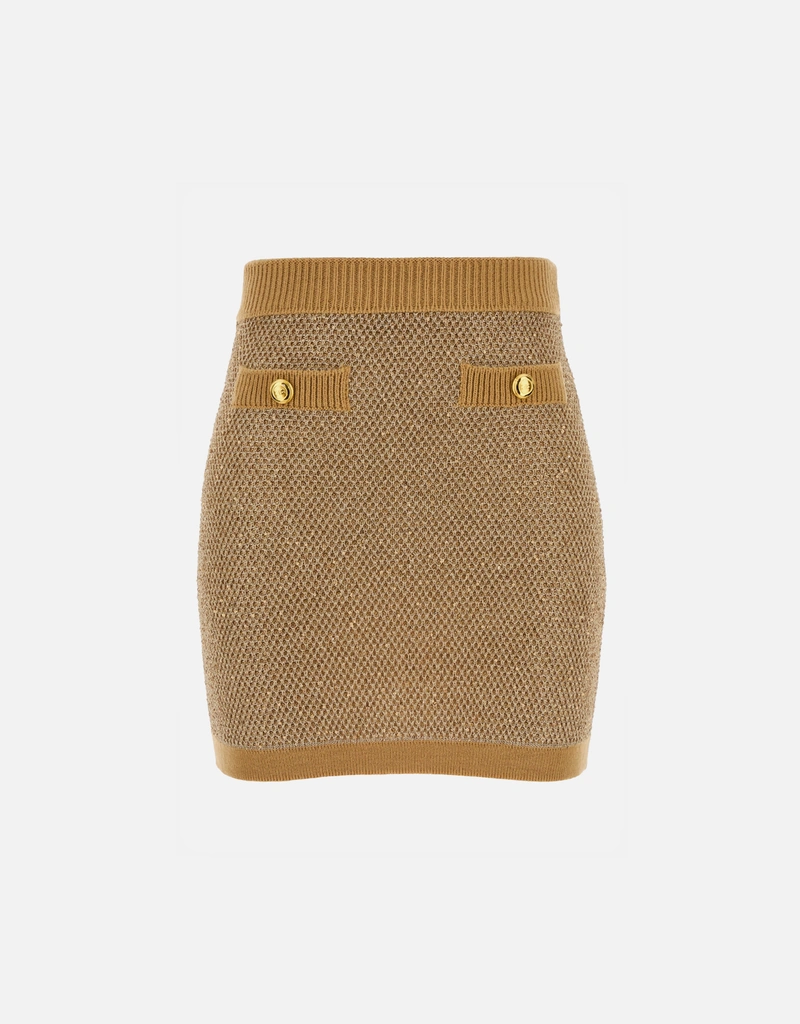 Elisabetta Franchi スパンコール付きニットスカート (すべての新品