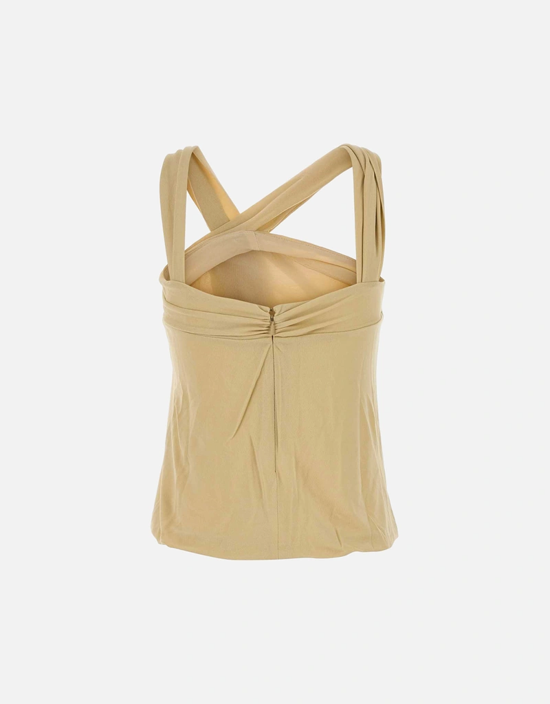 Isabel Marant Neya Sleeveless Cropped Top (All New In) IFCHIC.COM