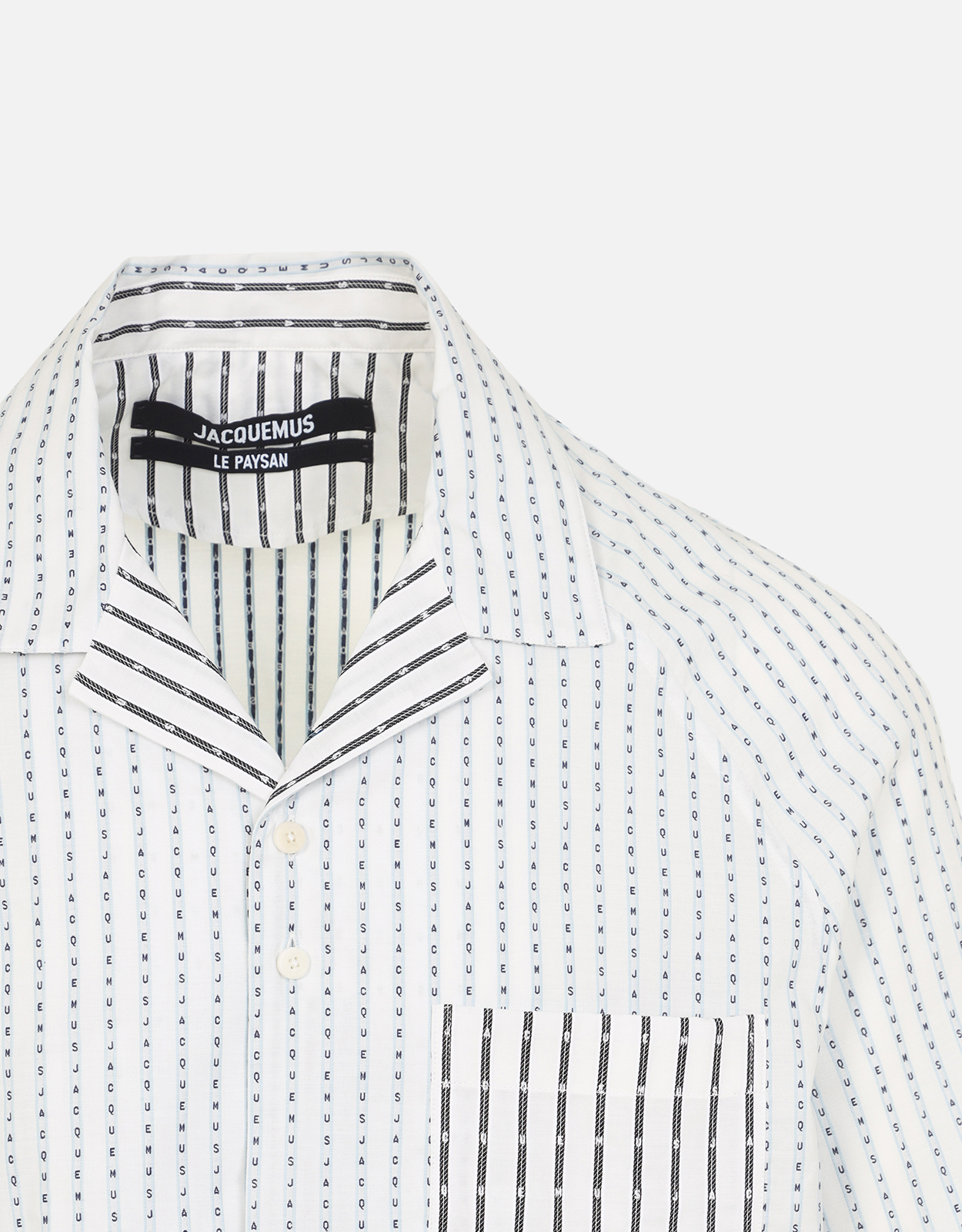 Jacquemus メンズロマランコットンシャツ (すべての新品) IFCHIC.COM