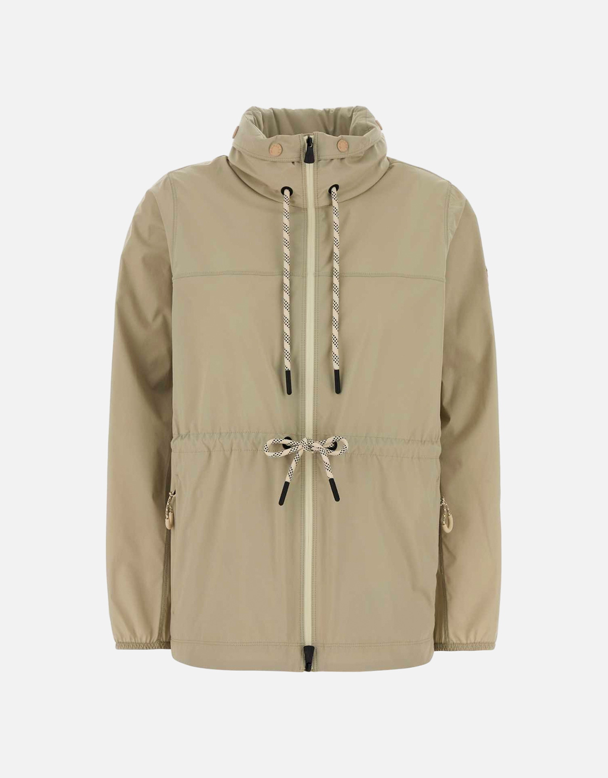 Moncler Grenoble Cappuccino Stretch Nylon Soulare Windbreaker - 0　モンクレール グルノーブル カプチーノ ストレッチ ナイロン Soulare ウィンドブレーカー - 0 Moncler