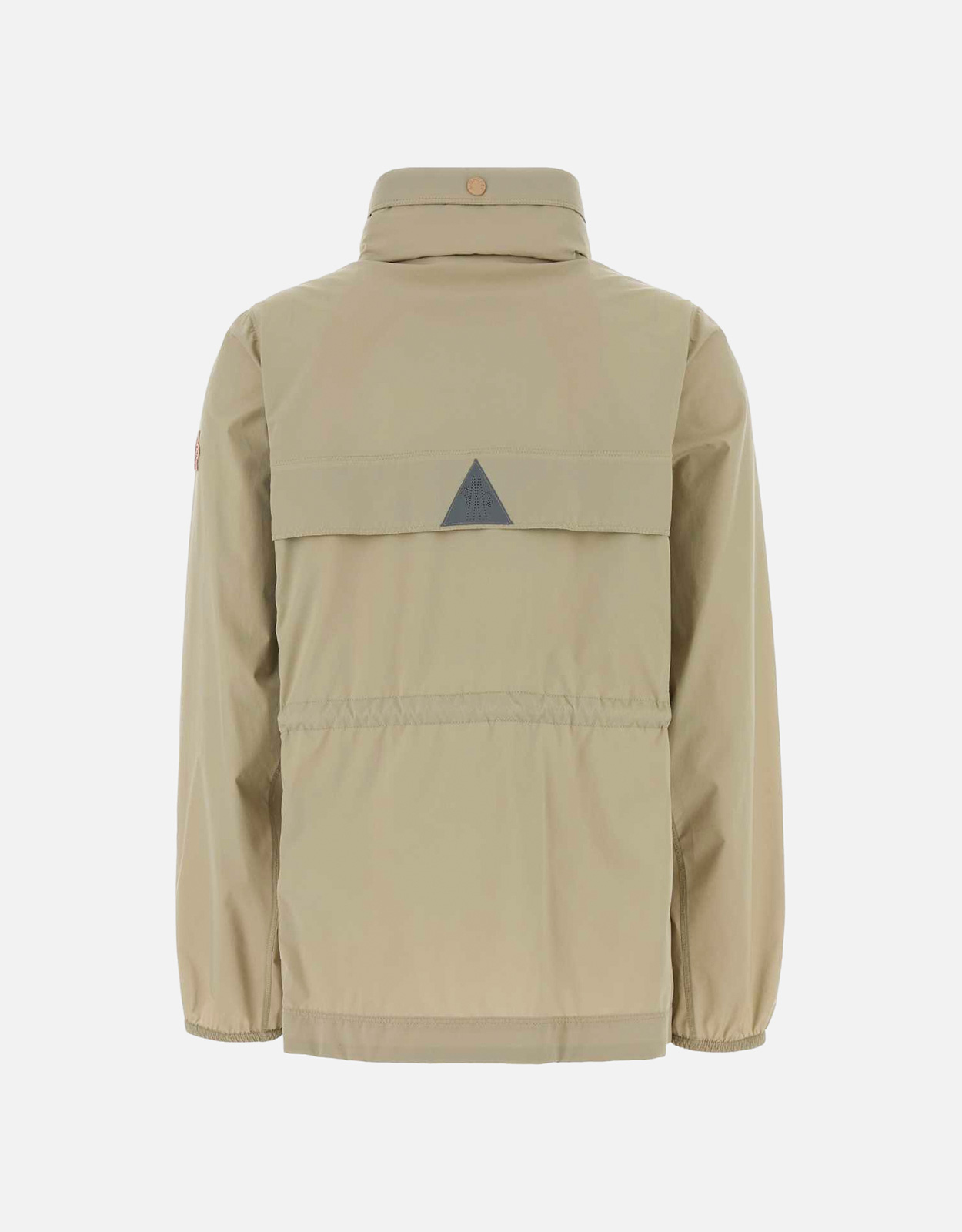 Moncler Grenoble Cappuccino Stretch Nylon Soulare Windbreaker (All