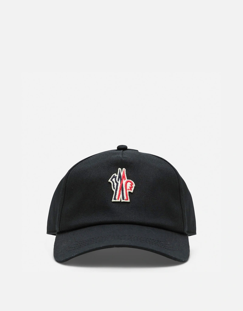 Moncler Grenoble ロゴコットンベースボールキャップ (ぼうし) IFCHIC.COM