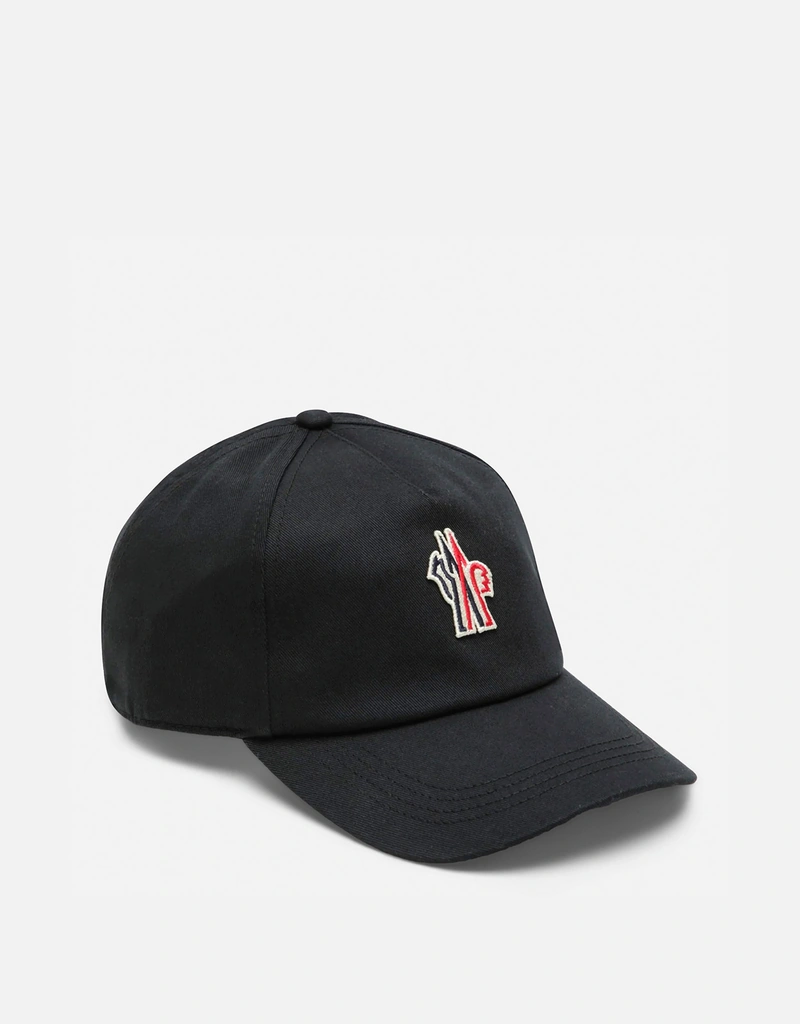 Moncler Grenoble ロゴコットンベースボールキャップ (ぼうし) IFCHIC.COM