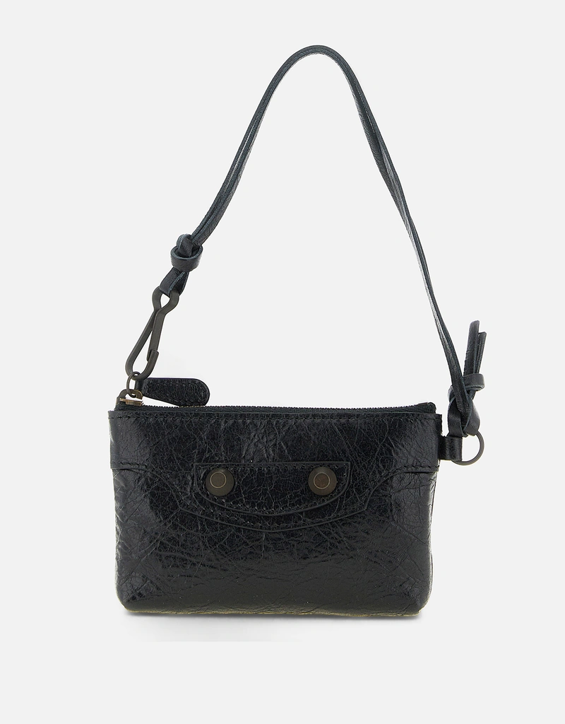 Balenciaga ル・シティ ラムスキン ジップポーチチャーム () IFCHIC.COM