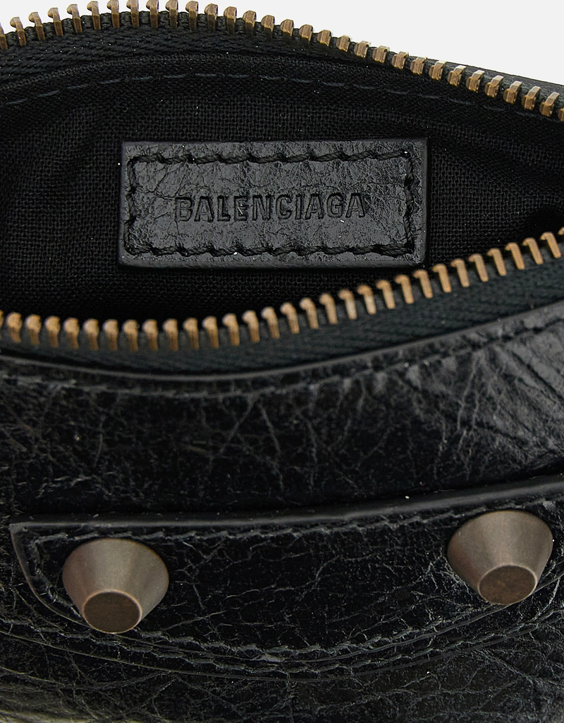 Balenciaga ル・シティ ラムスキン ジップポーチチャーム () IFCHIC.COM