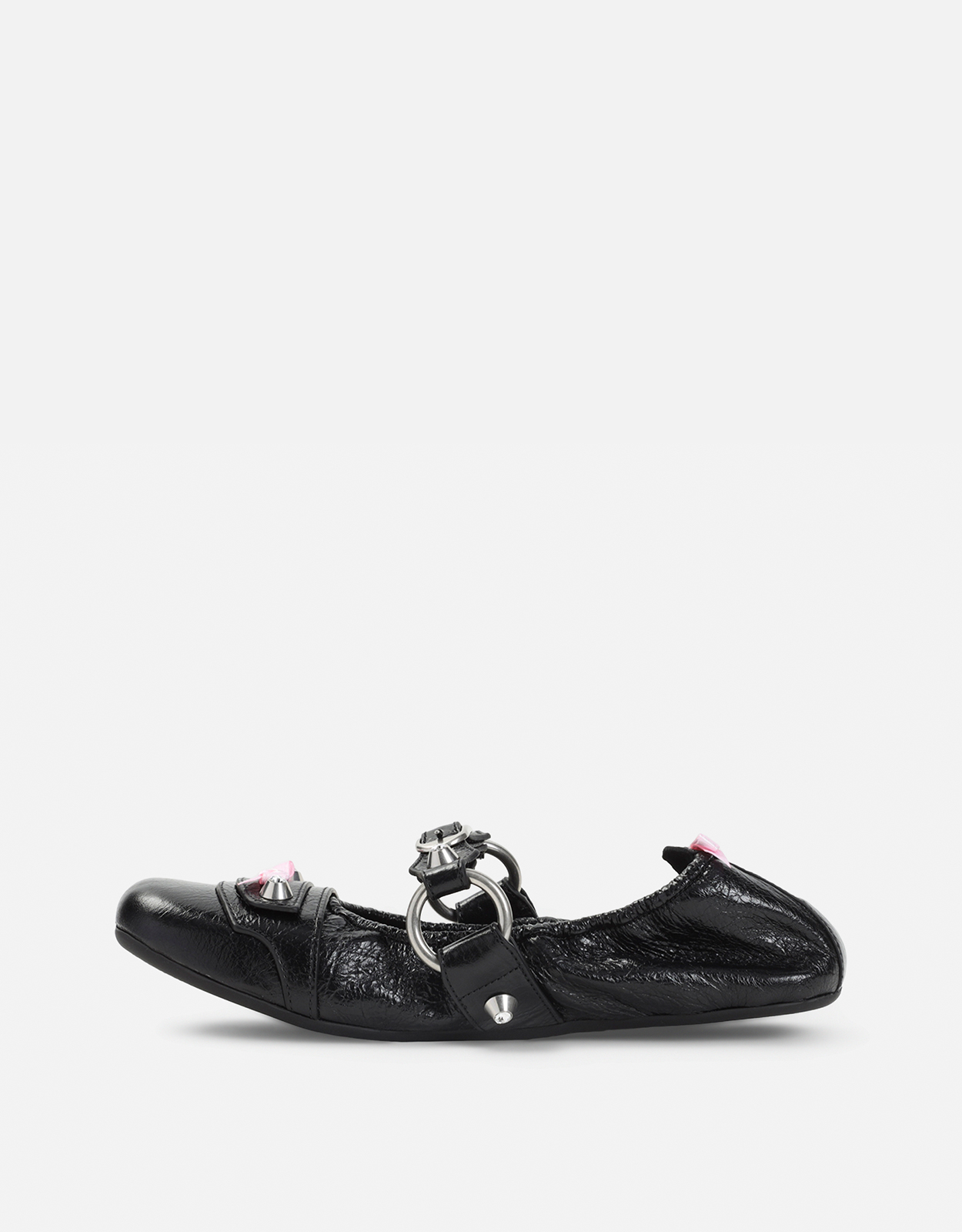 Balenciaga シティフラットラムレザーサンダル (すべての新品,シューズ