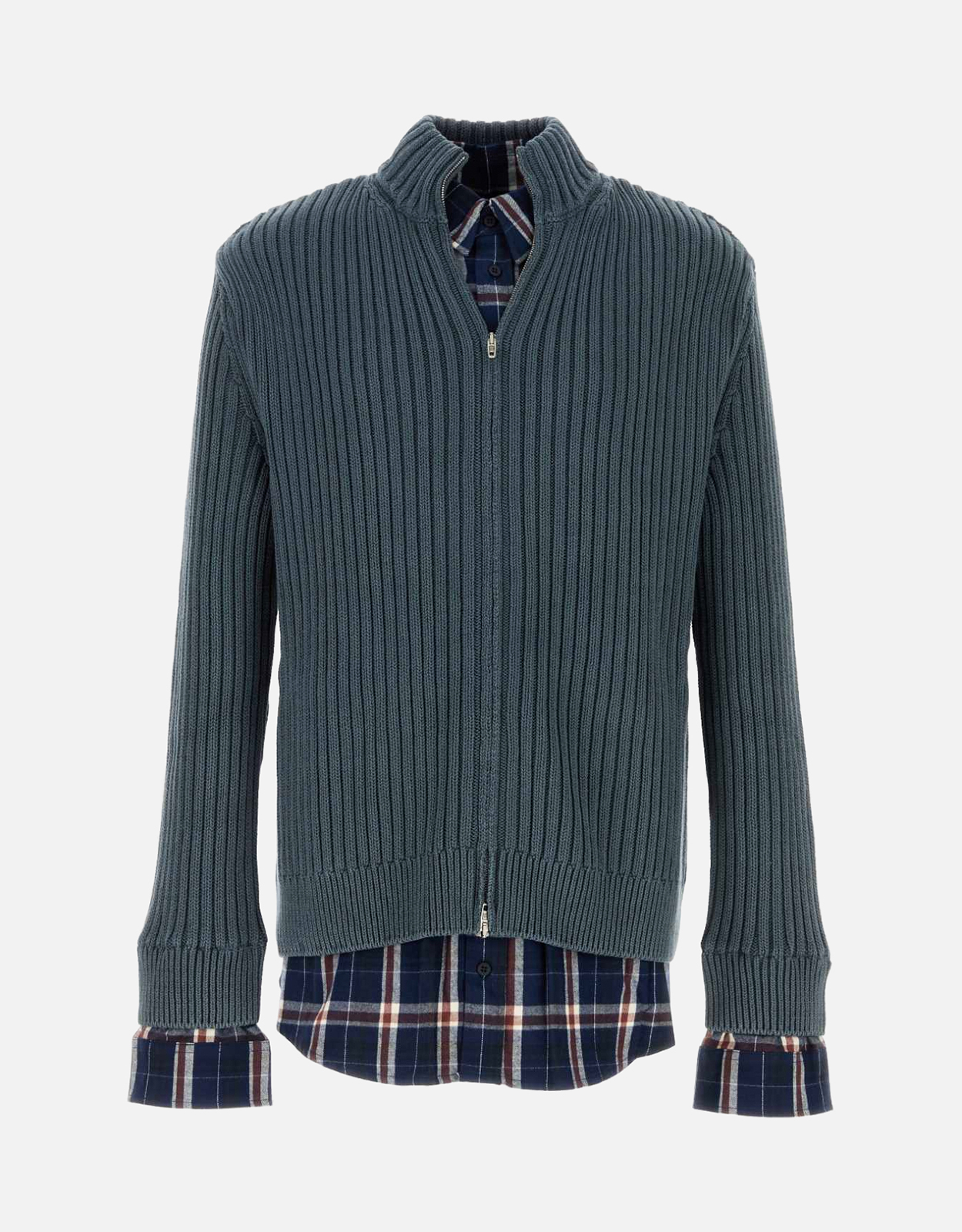 BALENCIAGAコットンカーディガン ブラウンMサイズ Balenciaga メンズコットンカーディガン (すべての新品) IFCHIC.COM