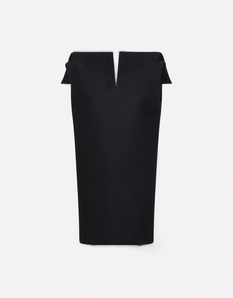 Balenciaga Vareuse Wool Silk Mini Dress (All New In) IFCHIC.COM