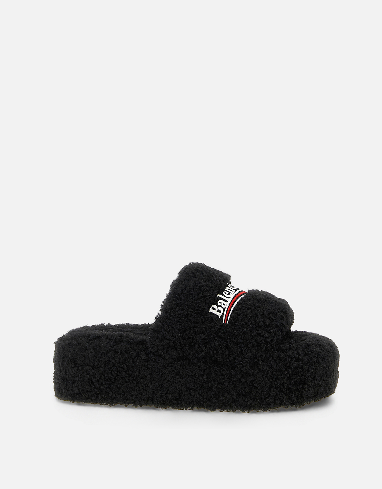 Balenciaga 'Furry Platform' スライドサンダル () IFCHIC.COM