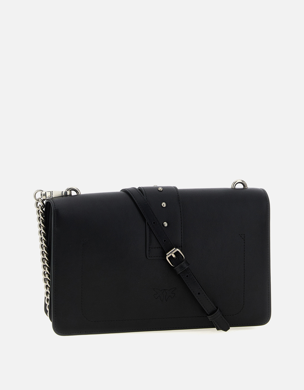 Pinko Love One Classic Medium Leather Crossbody Bag () IFCHIC.COM