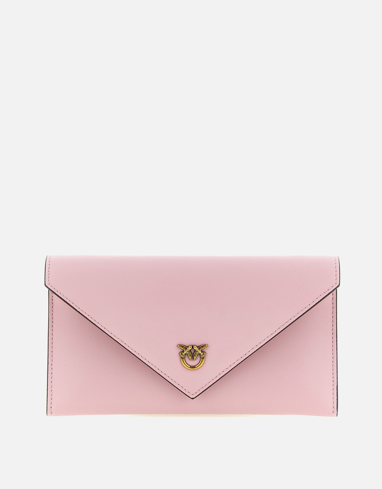 Pinko スモールスムースレザーエンベロープクラッチバッグ () IFCHIC.COM