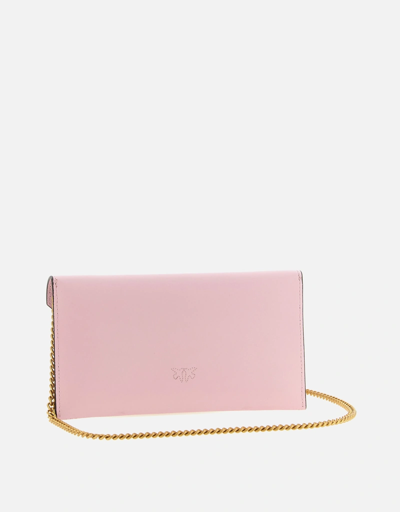 Pinko スモールスムースレザーエンベロープクラッチバッグ () IFCHIC.COM