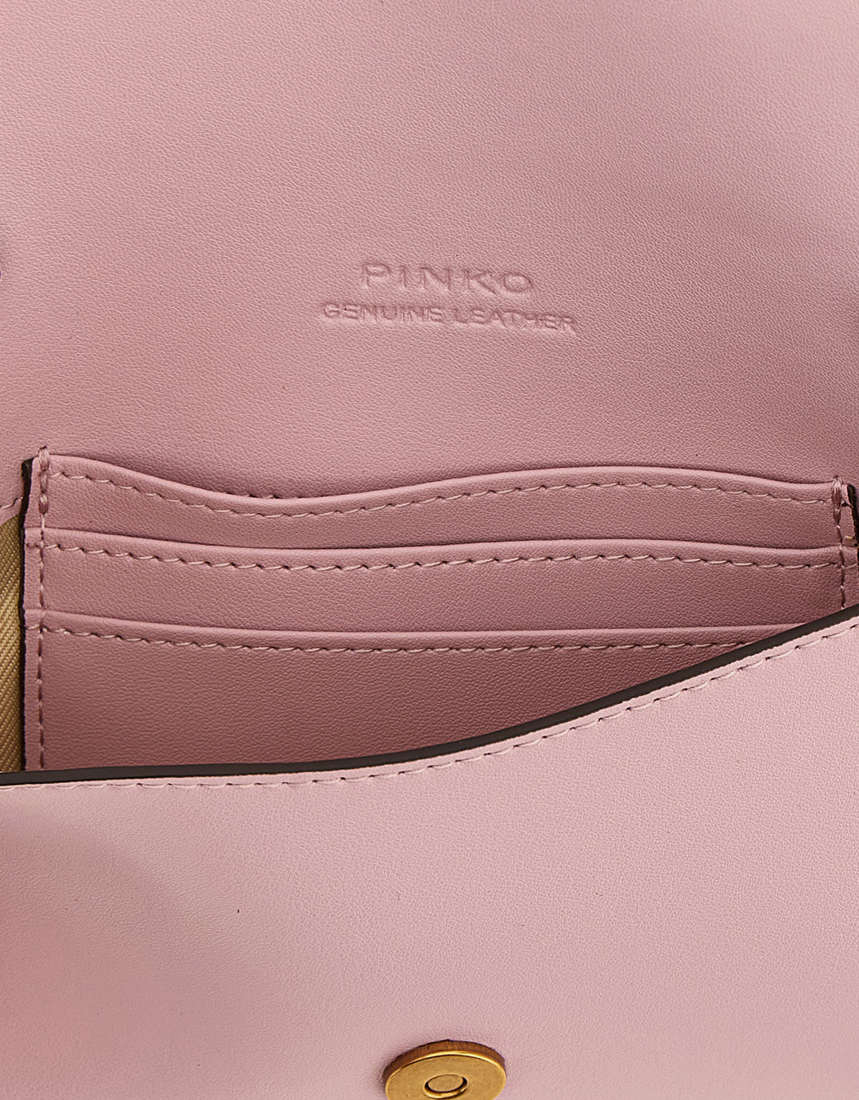 Pinko スモールスムースレザーエンベロープクラッチバッグ () IFCHIC.COM