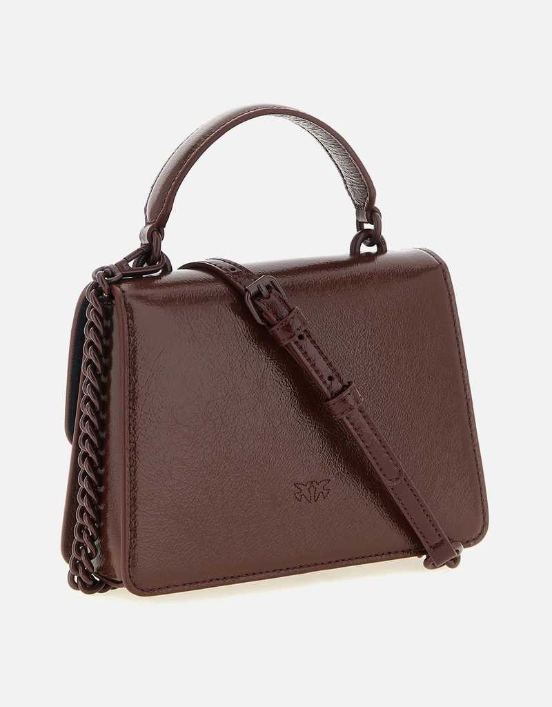 ミニピンLOVE✩.*˚ Pinko Mini Love One Light Lamb Leather Handbag () IFCHIC.COM