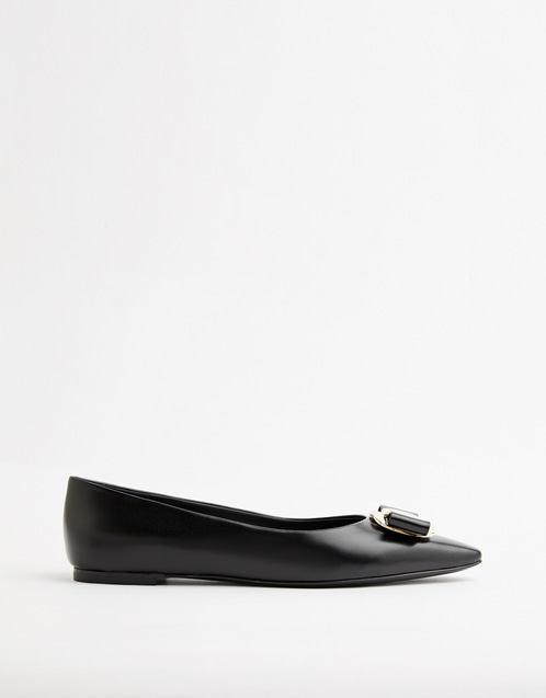 Salvatore Ferragamo New Vara Nappa バレエシューズ (フラット