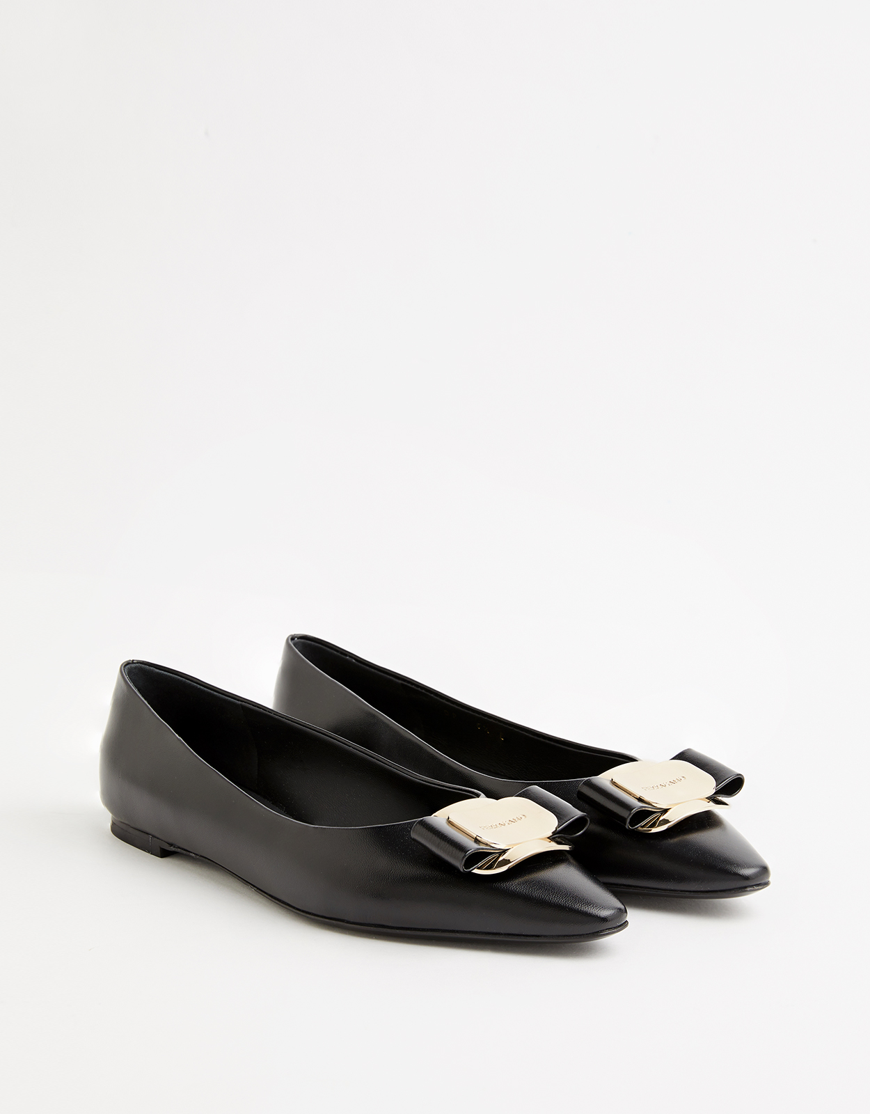 Salvatore Ferragamo New Vara Nappa バレエシューズ (フラット