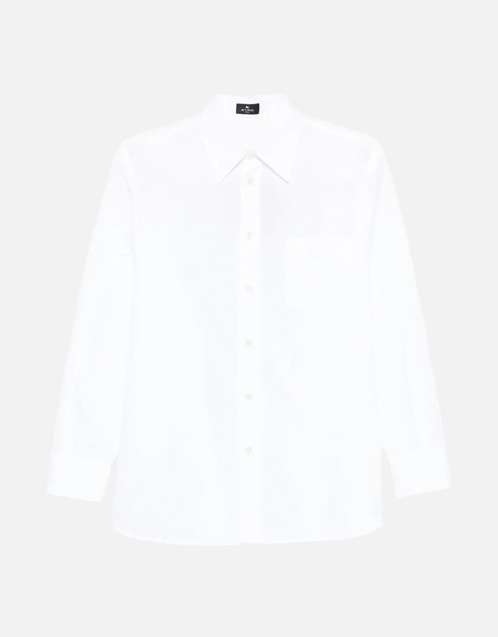Etro コットンレギュラーフィットチェストポケットシャツ (すべての