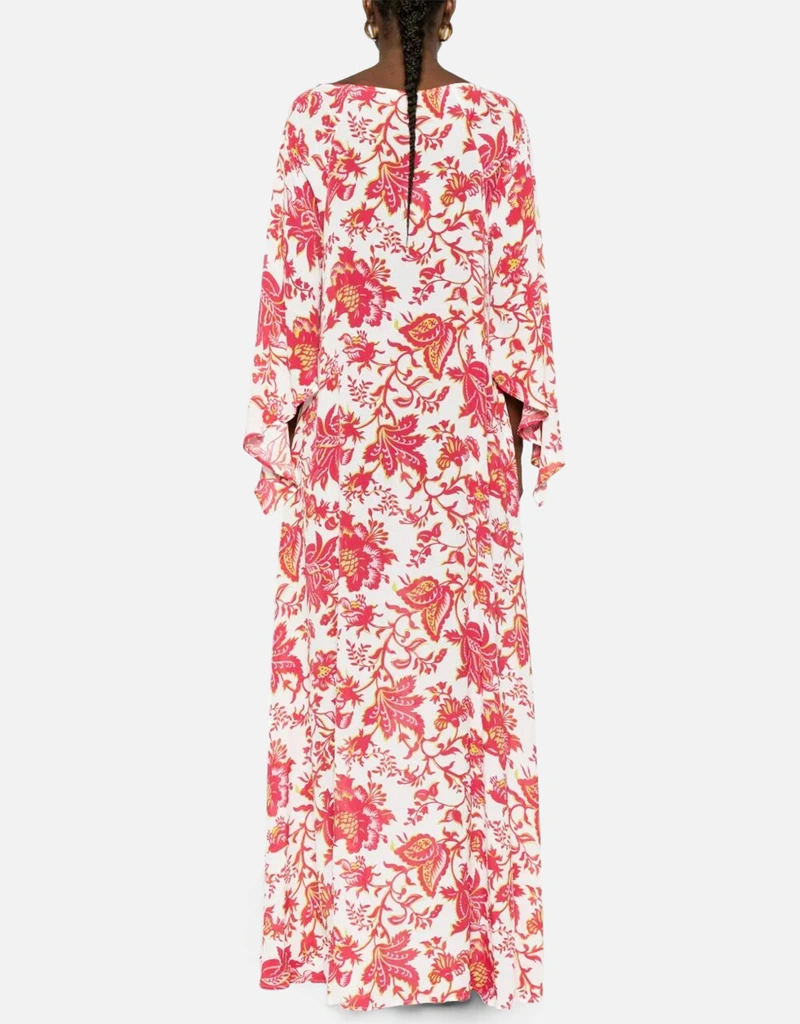 etro floral print maxi dress Etro Seidenkleid Multi women size 40