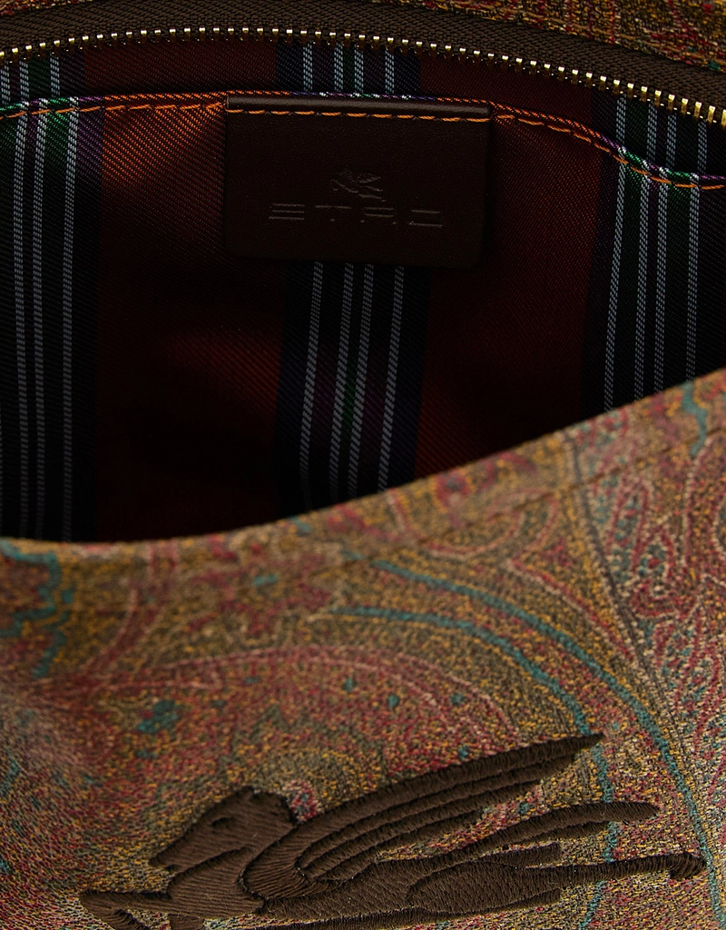 Etro 中型ペイズリー絎縫クラッチバッグ () IFCHIC.COM