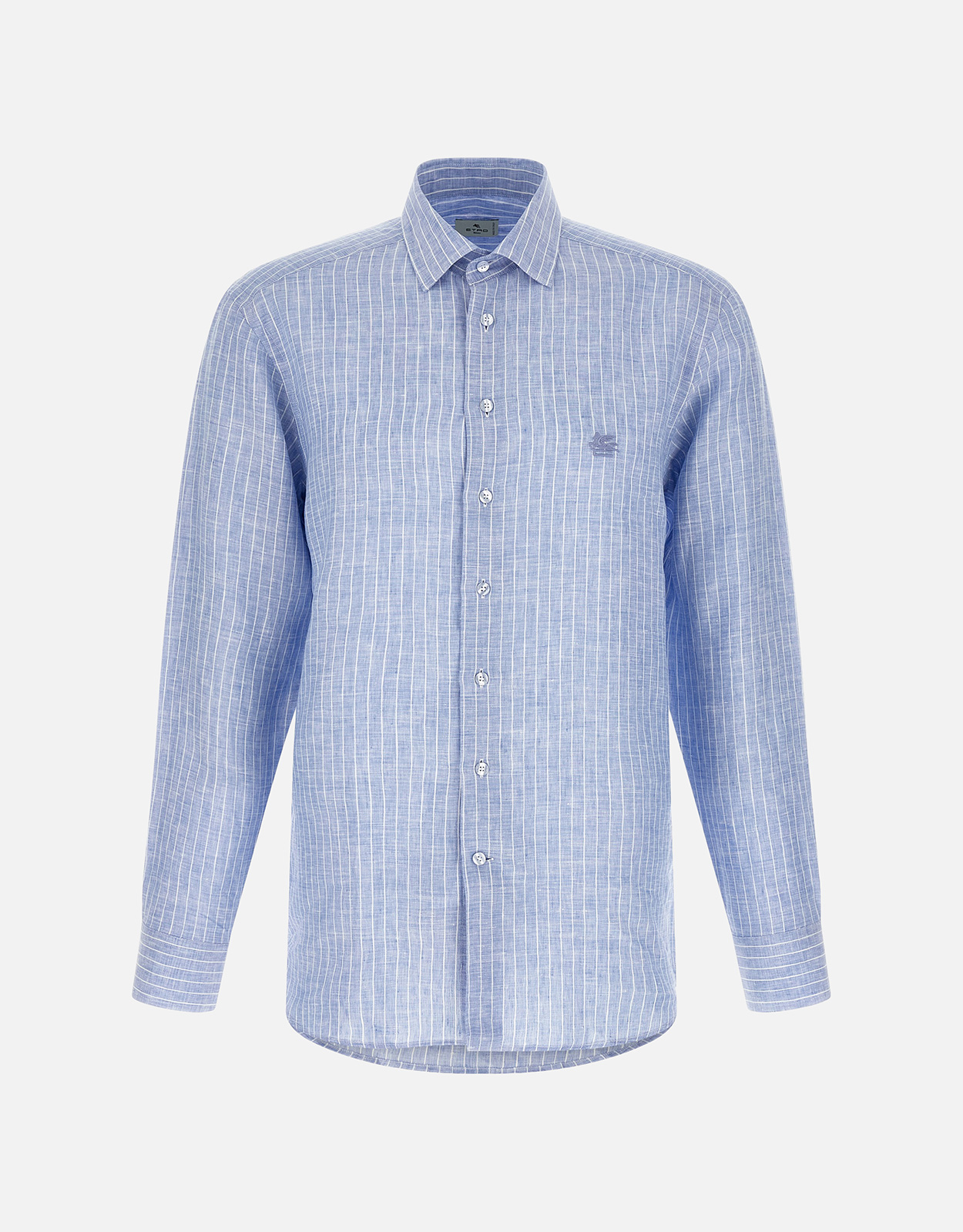 Etro メンズストライプリネンシャツ (すべての新品) IFCHIC.COM
