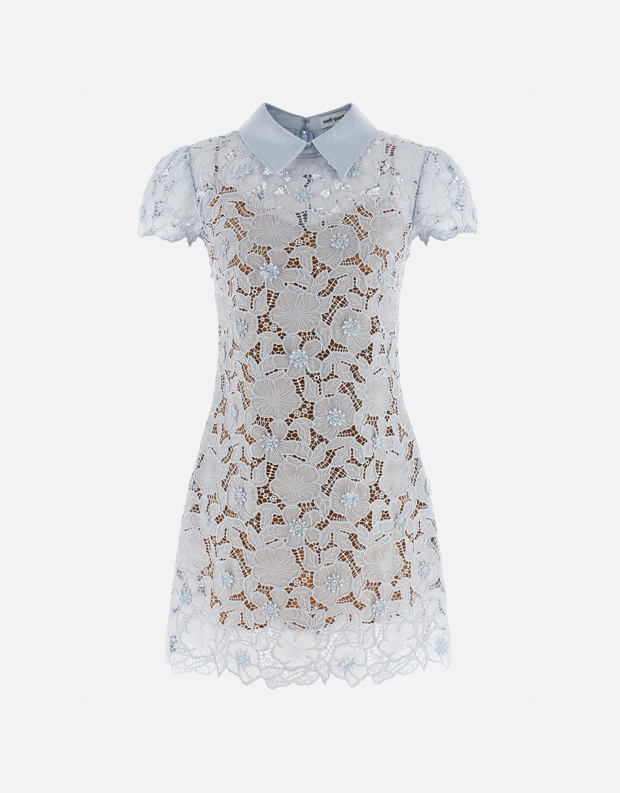 knee length dresses for ladies FRANCINE 3D Flower Mini Dress – NB LUXE main image 1
