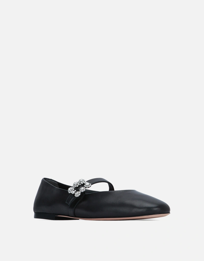 Roger Vivier エフロレッセンスレザーバレエフラット () IFCHIC.COM