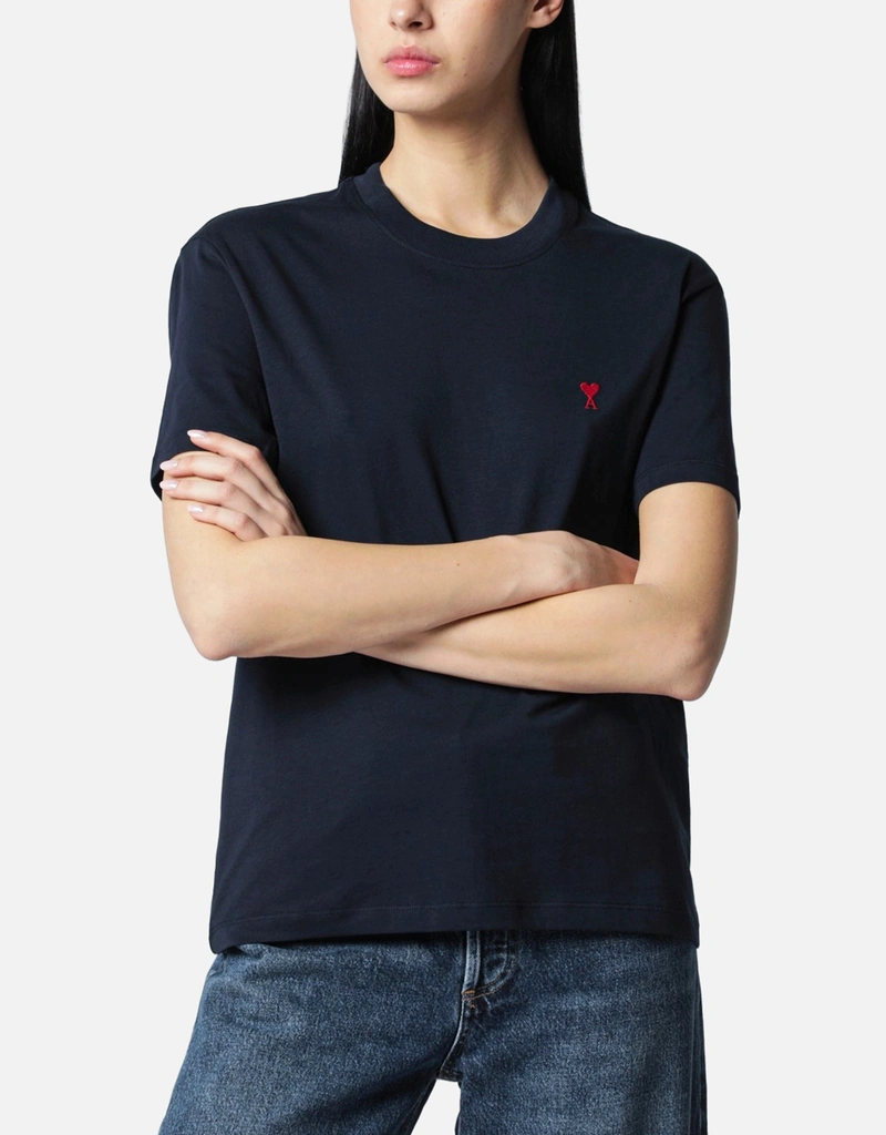 AMI PARIS ユニセックス　シャツ AMI Paris ユニセックスアミデクールコットンTシャツ (すべての新品