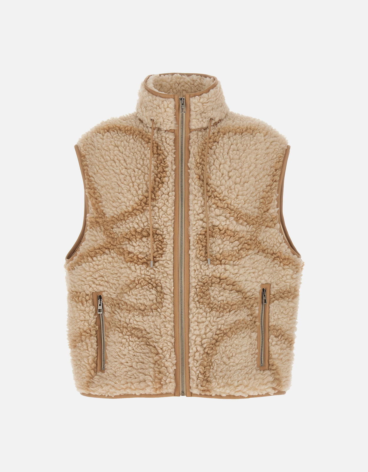LOEWE Loewe Men's Anagram Teddy-Effect Jacquard Fleece Relaxed Fit Vest - S　ロエベ メンズ アナグラム テディ効果 ジャカード フリース リラックス フィット ベスト - S
