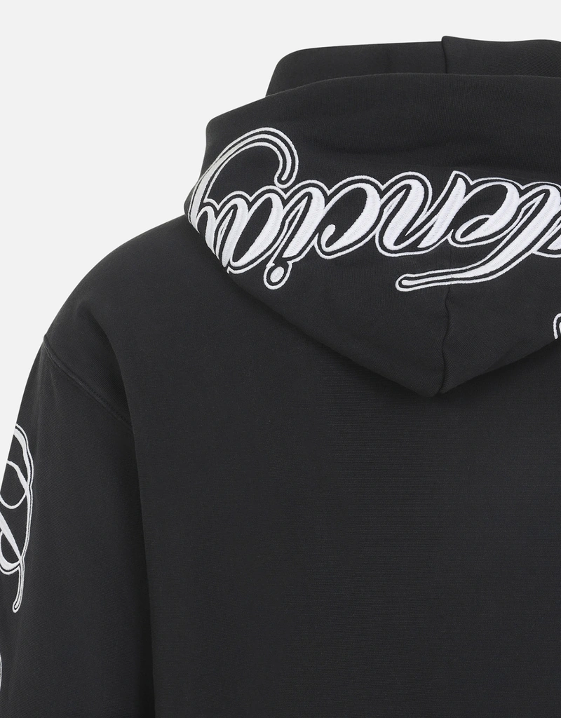 Balenciaga Men's Cursive Zip-Up Hoodie Regular Fit (All New In